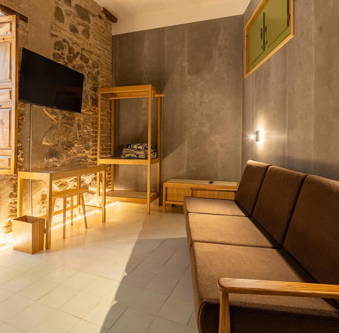 Doppelzimmer Essenz mit Wohnzimmer